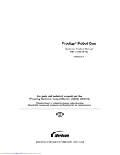 Nordson Prodigy Robot Gun Customer Product Manual