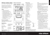 Clas Ohlson TW003 Instructions Manual