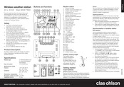 Clas Ohlson IW003N Instructions Manual