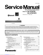Panasonic SC-HTB70PC Service Manual