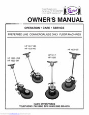 Parish Supply HP 1520-2S Owner's Manual