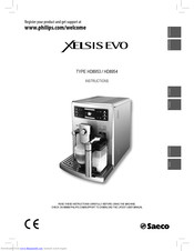 Philips Xelsisevo HD8953 Instructions Manual