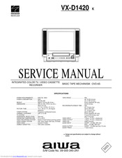 Aiwa VX-D1420 Service Manual