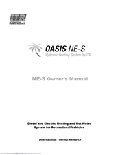 ITR OASIS NE-S Owner's Manual