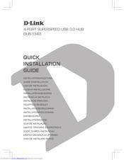 D-Link DUB-1340 Quick Installation Manual