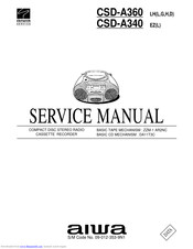 Aiwa CSD-A360LHL Service Manual