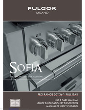 FULGOR sofia series Use & Care Manual