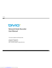 Divio NRM 301 User Manual
