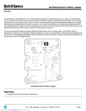 HP NC364m Quickspecs