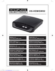 Konig KN-HDMISW02 Manual