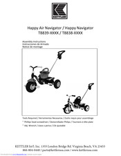 Kettler T8838 SERIES Assembly Instructions Manual