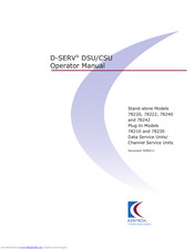 ADC Kentrox 78220 Operator's Manual