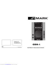 Mark CDX-1 User Manual