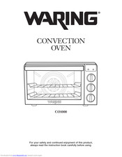 Waring CO1000 Instruction Book