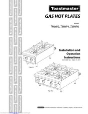 Toastmaster TMHP2 Installation And Operation Instructions Manual