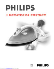 Philips HI 205 Operating Instructions Manual