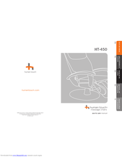 Human Touch HT-450 Use & Care Manual