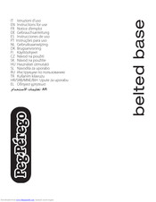Peg-Perego Belted Base Instructions For Use Manual