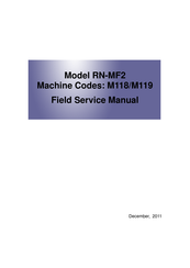 Ricoh M118 Field Service Manual