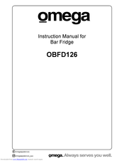 Omega OBFD126 Instruction Manual