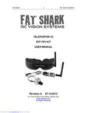 Fat Shark TELEPORTER V3 RTF FPV KIT User Manual
