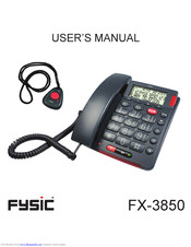Fysic FX-3850 User Manual