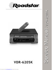 Roadstar vdr-6205k Service Manual