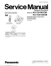 Panasonic KX-TG1061CM Service Manual