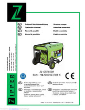 Zipper Mowers ZI-STE6500 Operation Manual