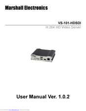 Marshall Electronics VS-101-HDSDI User Manual