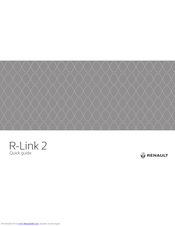 Renault R-Link 2 Quick Manual