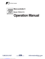 FE PXR7 Operation Manual