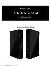 Bosscom Wireless HDMI User Manual