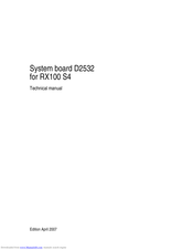 Fujitsu D2532 Technical Manual