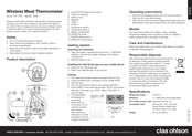 Clas Ohlson A550 Instruction Manual
