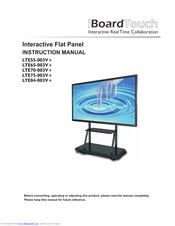 iBoardTouch LTE65-003V+ Instruction Manual