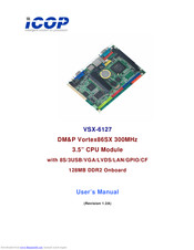 ICOP Technology VSX-6127 User Manual