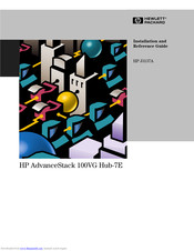 HP AdvanceStack 100VG Installation And Reference Manual