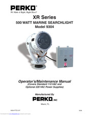 Perko 9304 Operator's  Maintenance Manual