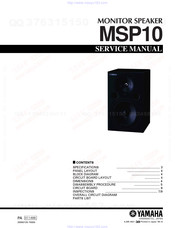 Yamaha MSP10 Service Manual