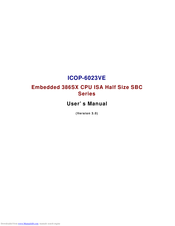 ICOP Technology ICOP-6023VE User Manual