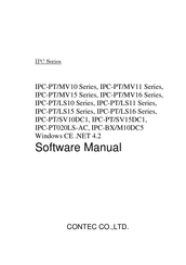 Contec IPC-PT/MV15 Series Software Manual