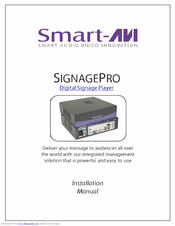 SmartAVI SIGNAGEPRO Installation Manual