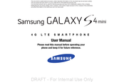 Samsung Galaxy S4 Mini User Manual