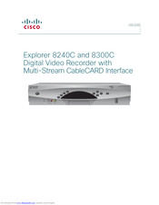 Cisco Explorer 8300C User Manual