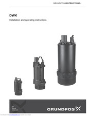 Grundfos DWK O 6.50.075 Instructions Manual