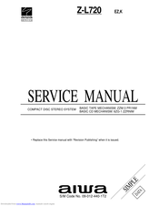 Aiwa Z-L720 K Service Manual