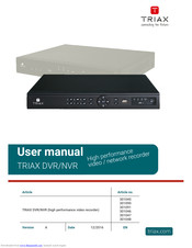 Triax DVR User Manual