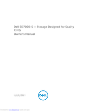 Dell SD7000-S Owner's Manual