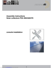 STI FKA 200V Assembly Instructions Manual